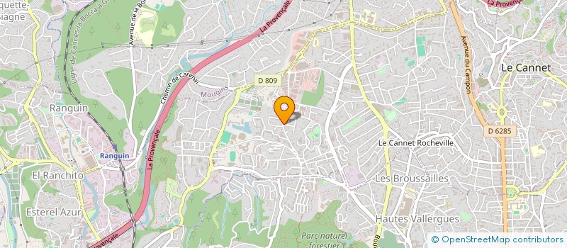 localisation de l'entreprise SIDA TOXICOMANIE ORIENTAT PREVENTION à LE CANNET