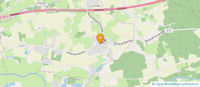 localisation de l'entreprise SIDAD  LE MANS