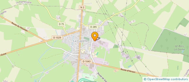 localisation de l'entreprise SIDAL  LA CAPELLE