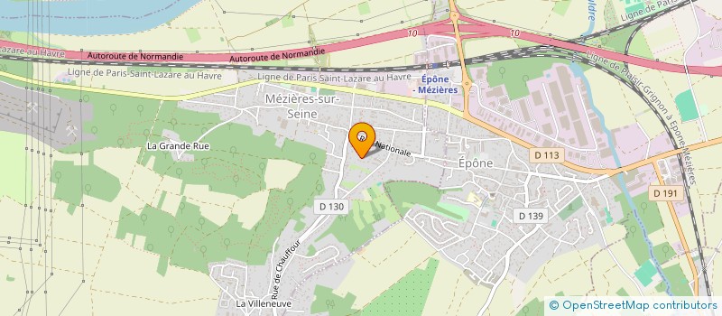 localisation de l'entreprise SIDAMO  MEZIERES-SUR-SEINE