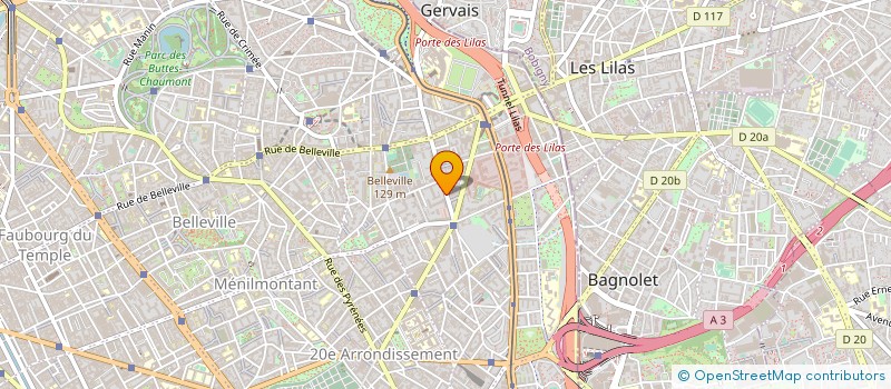 localisation de l'entreprise SIDANAL à PARIS