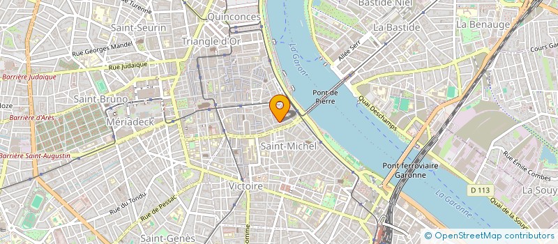 localisation de l'entreprise SIDANGE  BORDEAUX