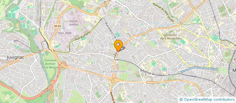 localisation de l'entreprise SIDAOUI à MONTPELLIER