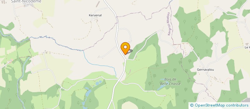 localisation de l'entreprise SIDDHI TEMPO à KERGRIST-MOELOU