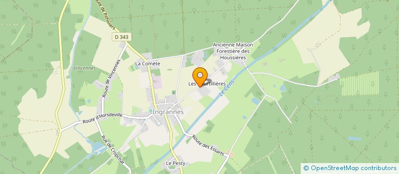 localisation de l'entreprise SIDE AUTOMATION à INGRANNES