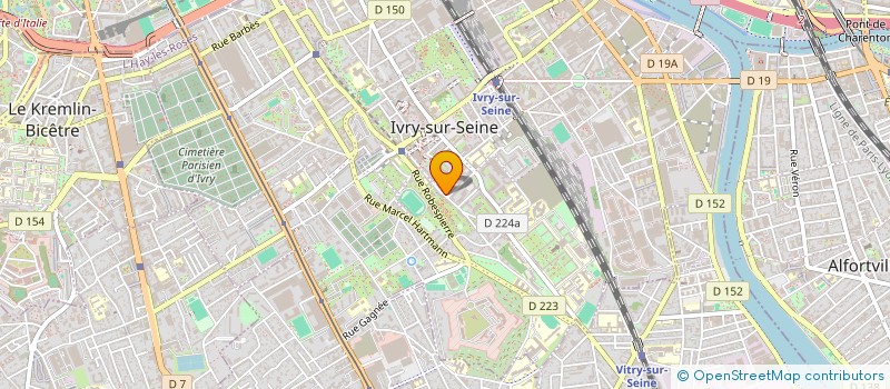 localisation de l'entreprise SIDE FIVE à IVRY-SUR-SEINE