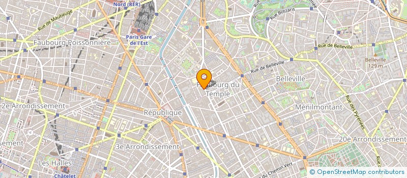localisation de l'entreprise SIDEAL à PARIS