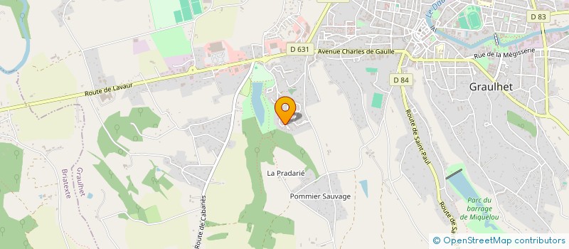 localisation de l'entreprise SIDEB à GRAULHET