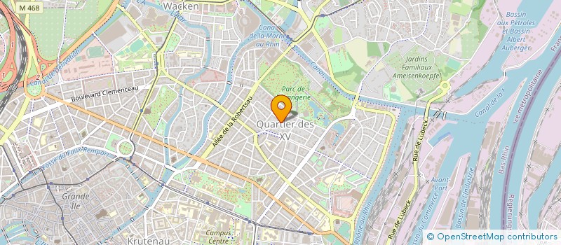 localisation de l'entreprise SIDEC  STRASBOURG