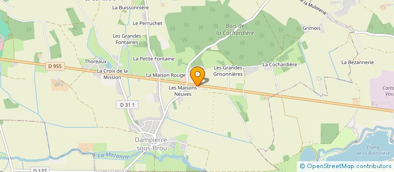 localisation de l'entreprise SIDECARTEAM782 à DAMPIERRE-SOUS-BROU