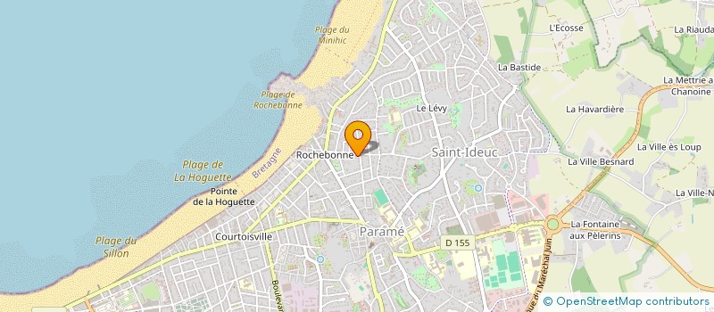 localisation de l'entreprise SIDECO à SAINT-MALO