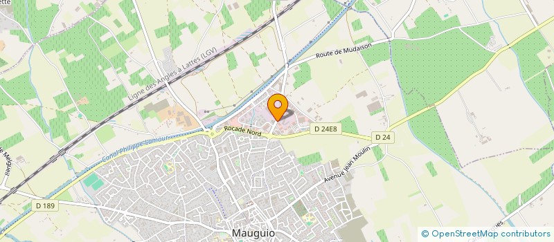 localisation de l'entreprise SIDEGE  MUDAISON