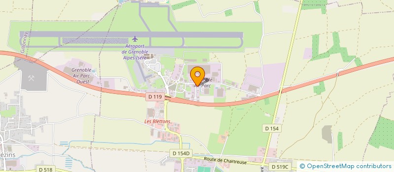 localisation de l'entreprise SIDEGE  SAINT-ETIENNE-DE-SAINT-GEOIRS