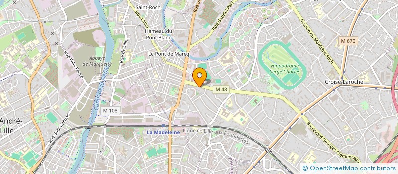 localisation de l'entreprise SIDEL INGENIERIE GROUPE à MARCQ-EN-BARŒUL