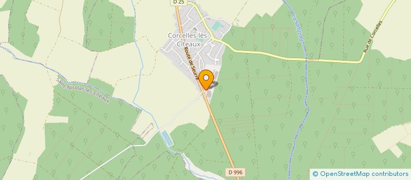 localisation de l'entreprise SIDEL PACKING SOLUTIONS à CORCELLES-LES-CITEAUX