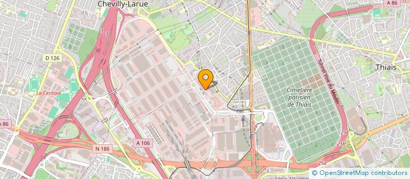 localisation de l'entreprise SIDELE AGRO INTERNATIONAL  CHEVILLY-LARUE