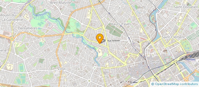 localisation de l'entreprise SIDELINE MARKETING à NANTES