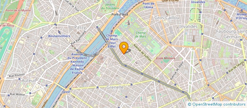 localisation de l'entreprise SIDELSKY DECORATION  PARIS