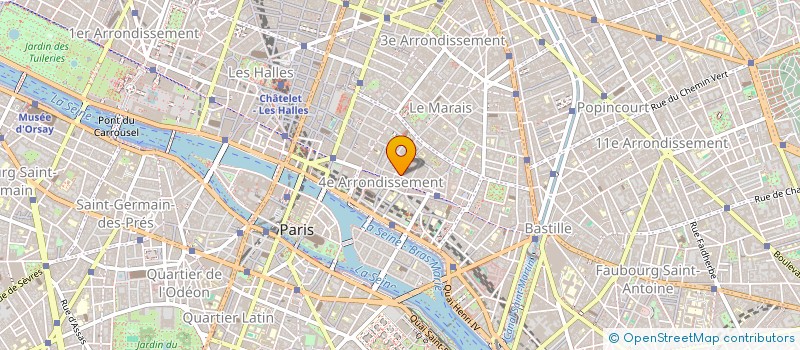 localisation de l'entreprise SIDENIS à PARIS