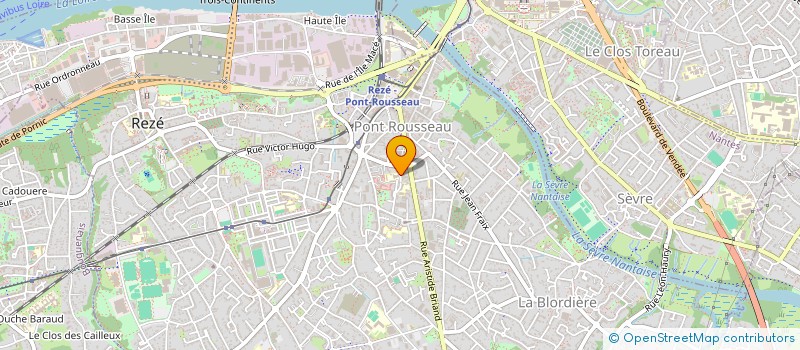 localisation de l'entreprise SIDEOBJECTS  REZE