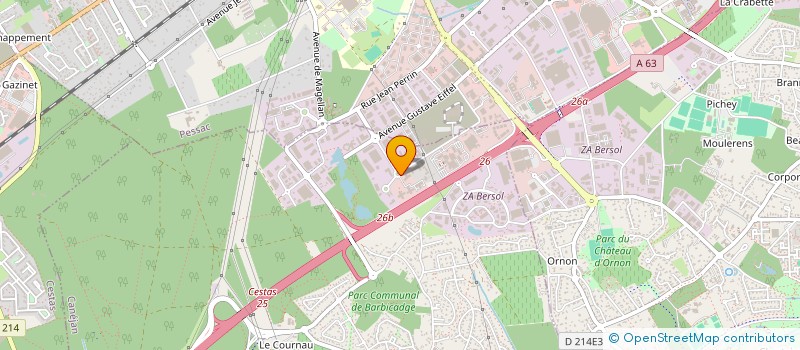 localisation de l'entreprise SIDER à CANEJAN
