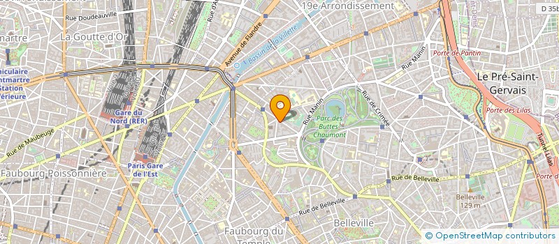 localisation de l'entreprise SIDERUS  PARIS