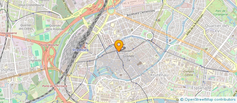 localisation de l'entreprise SIDETECH TECHNOLOGIES à STRASBOURG
