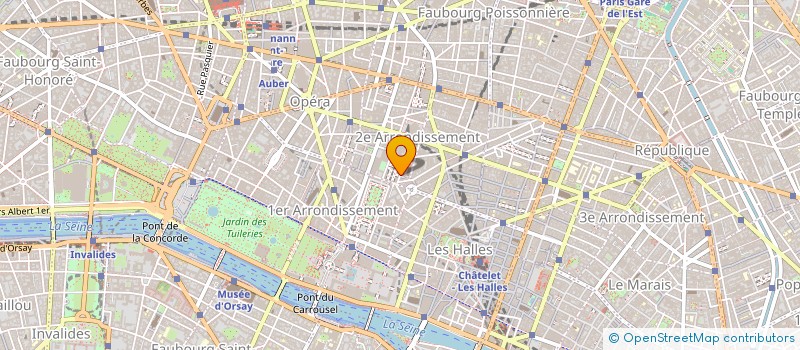 localisation de l'entreprise SIDETOUR à PARIS
