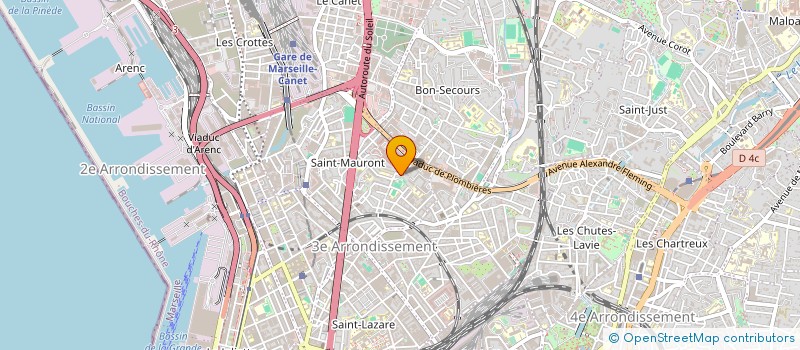 localisation de l'entreprise SIDEWALKSTORIES FRANCE à MARSEILLE