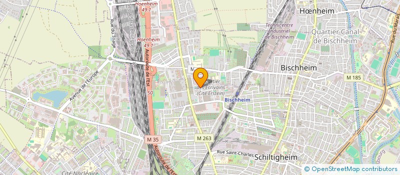 localisation de l'entreprise SIDFA  SCHILTIGHEIM