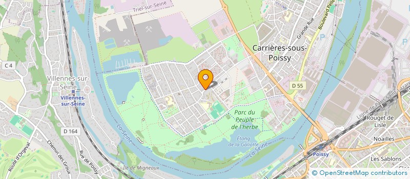 localisation de l'entreprise SIDI  CARRIERES-SOUS-POISSY