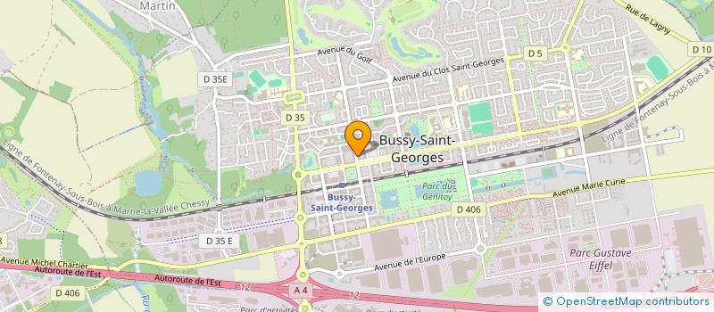 localisation de l'entreprise SIDI BOUSSID à BUSSY-SAINT-GEORGES