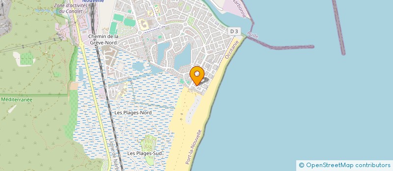 localisation de l'entreprise SIDI-IKHLEF  PORT-LA-NOUVELLE