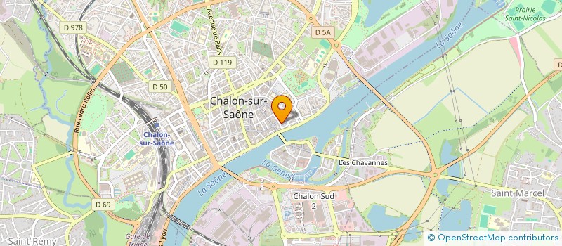 localisation de l'entreprise SIDIBANI à CHALON-SUR-SAONE