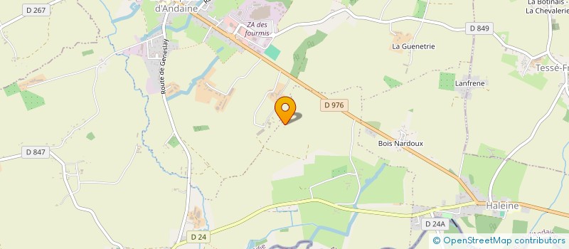 localisation de l'entreprise SIDLER CONCEPT à RIVES D'ANDAINE