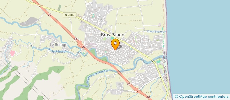 localisation de l'entreprise SIDMA  BRAS-PANON