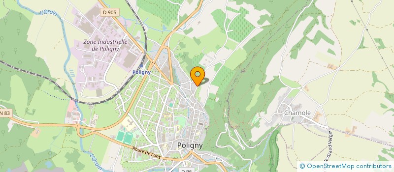 localisation de l'entreprise SIDMAGRI à POLIGNY
