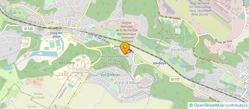 localisation de l'entreprise SIDNEY LIGHT  JOUY-EN-JOSAS