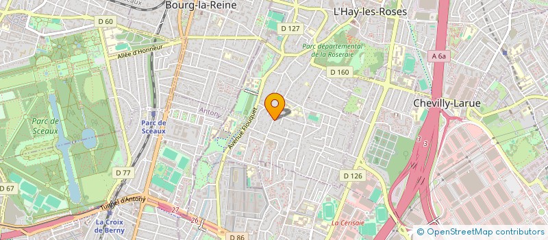 localisation de l'entreprise SIDOBELLE  L'HAY-LES-ROSES