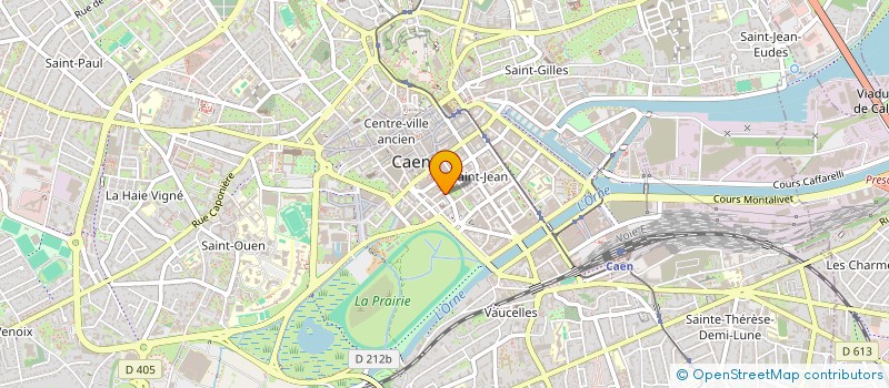 localisation de l'entreprise SIDOMI FINANCES à CAEN
