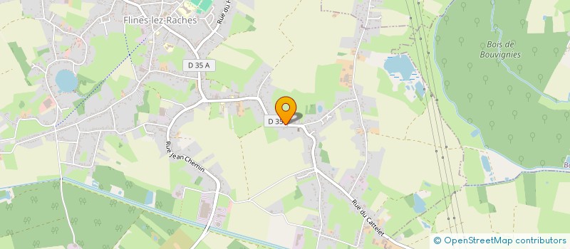 localisation de l'entreprise SIDONIE II  FLINES-LEZ-RACHES