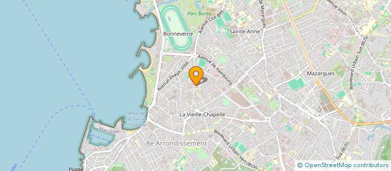 localisation de l'entreprise SIDONIE SAS à MARSEILLE
