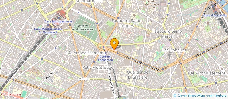 localisation de l'entreprise SIDONIE WATRIGANT  PARIS