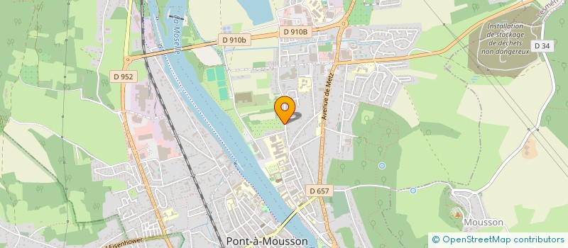 localisation de l'entreprise SIDOSIGN  PONT-A-MOUSSON