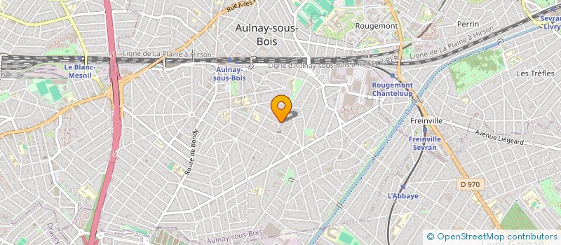 localisation de l'entreprise SIDRA à AULNAY-SOUS-BOIS