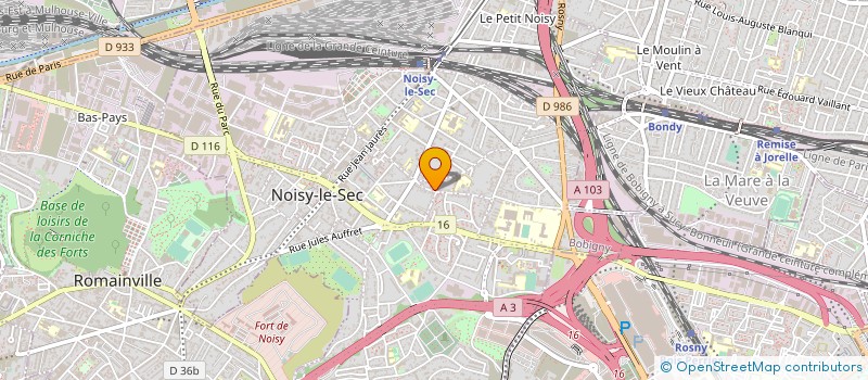 localisation de l'entreprise SIDUNUM RECORDINGS à NOISY-LE-SEC