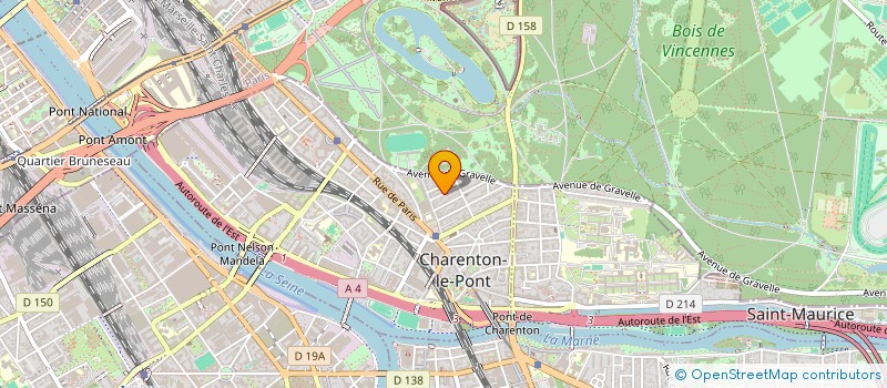 localisation de l'entreprise SIE CONSULTING  CHARENTON-LE-PONT