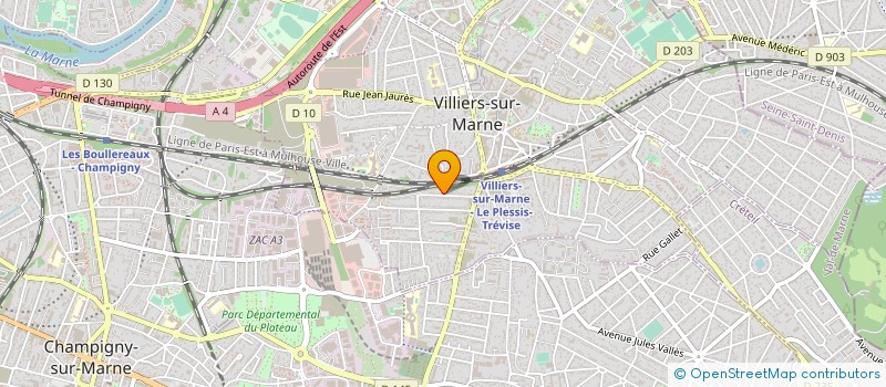 localisation de l'entreprise SIE INSTALLATION à VILLIERS-SUR-MARNE