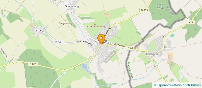 localisation de l'entreprise SIE KIRSCHNAUMEN MEINSBERG  APACH