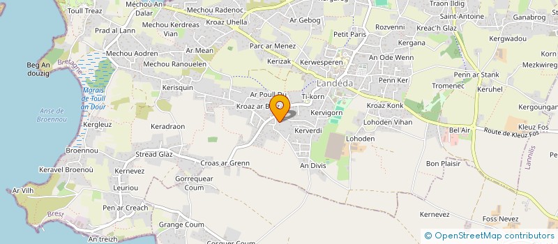 localisation de l'entreprise SIE MAP  LANDEDA